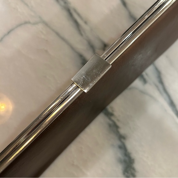 Vintage Chinese Laundry Two-Tone Leather Wallet Clutch – Y2K Era - Picture 3 of 15